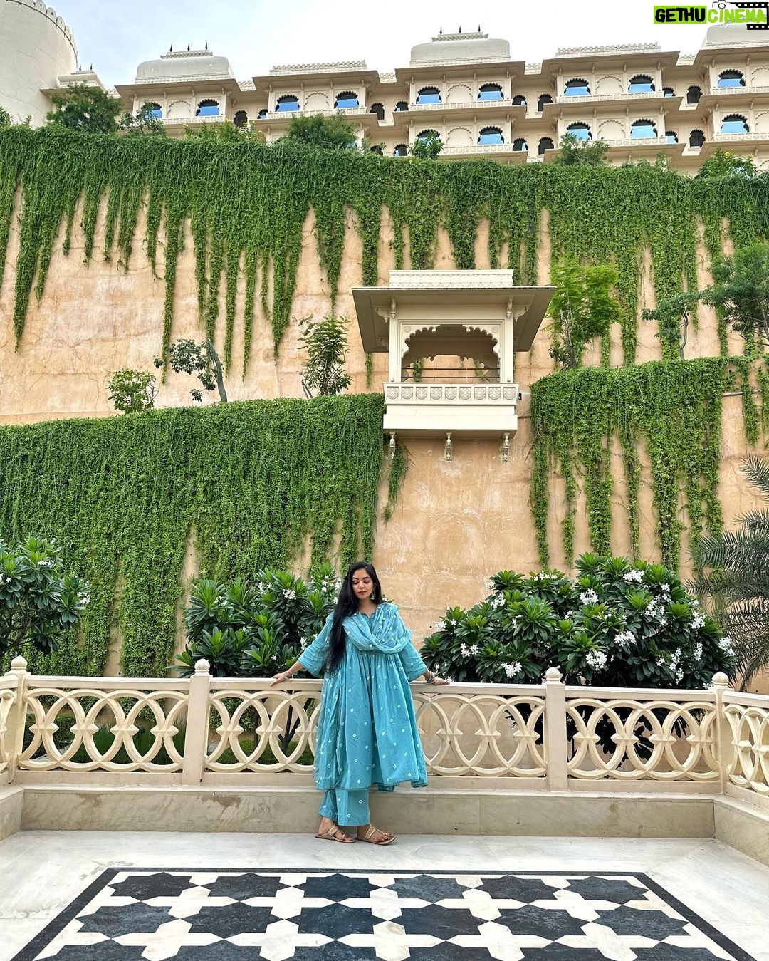 Ahana Kumar Instagram - Soaking in Udaipur π¦ All the beauty you see in these images is the beautiful and warm @aurikahotels , a place you should sometime stay at , for a memorable Udaipur experience β¨ #Udaipur π« Aurika Resorts and Spa Udaipur