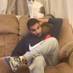 Ahmad Fahmy Instagram – مع تونة قطة خاطر @moustfakhater .. @a7madwahba 📸