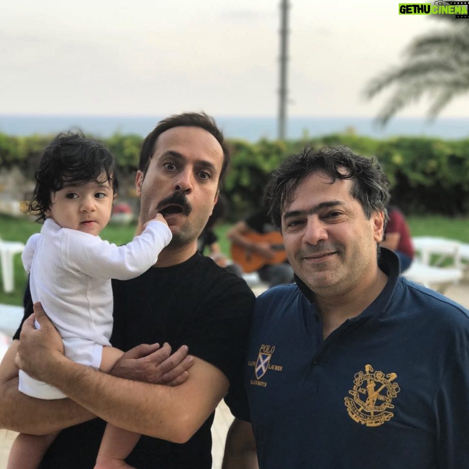 Ahmad Mehranfar Instagram - با دوست عزيزم سامي و دخترقند عسلش سوفي كه اصلاً شبيه باباش نيست😂😉 #احمدمهرانفر #نسرين_نصرتى #انتاليا