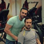 Ahmad Mehranfar Instagram - با دوست خوبم مهرتاش نازنين در پالس جيم