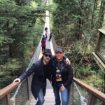 Ahmad Mehranfar Instagram – از سري عكس هاي سريالي من و علي سرابي ، اين بار ونكوور Suspension bridge