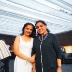 Ahsaas Channa Instagram - To the most wholesome evening of this year, and the most beautiful experience of both mine and my mum’s life. Big big big Thankyou to @tessjoseph19 & @shantanuanandpoetry for coming up with the idea of getting my mom on stage and reciting the poetry she wrote for me during lockdown 2020. Thankyou for believing in us and pushing us to be our best. It’s truly the biggest highlight and major confident booster for both of as we performed in front of a lovely audience who made us feel comfortable in the first 20 seconds as soon as we stepped on stage, showered so much love and listened to every word we said 🤍🥹 I’m still reeling back from this day. Thankyou 🤍🌸 📸 @gautam_lalwani