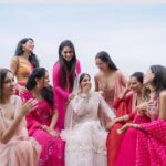 Ahsaas Channa Instagram - Meri Ritika ki shaadi hai 🤍💗💍 ( see all photos, swipe till the end okay?) Styled by @stylebykayal Wearing @kalkifashion Aria Resort & Spa, Nashik