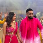 Ahsaas Channa Instagram - Ritika ki haldi 💗 Wearing @surabhi.gandhi Styled by @stylebykayal