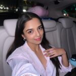 Ahsaas Channa Instagram - First things first let me get that introduction, We on a long road to self destruction Earrings and rings from @octonov.studio