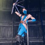 Aida Victoria Merlano Instagram - Hoy me di cuenta de que Kitana es la fantasía de muchos ❤️‍🔥 #Cosplay #MortalKombat