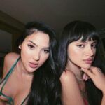 Aida Victoria Merlano Instagram - 2 Chicas buenas 🖤 @vismaramartina ✨ Madrid, España