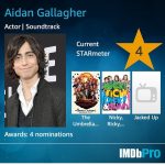 Aidan Gallagher Instagram – #4 on the Starmeter!! Thank you!!! www.imdb.com/name/nm6200897