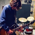 Aidan Gallagher Instagram - New album coming 💿🎸 Go to BandsInTown.com to follow!
