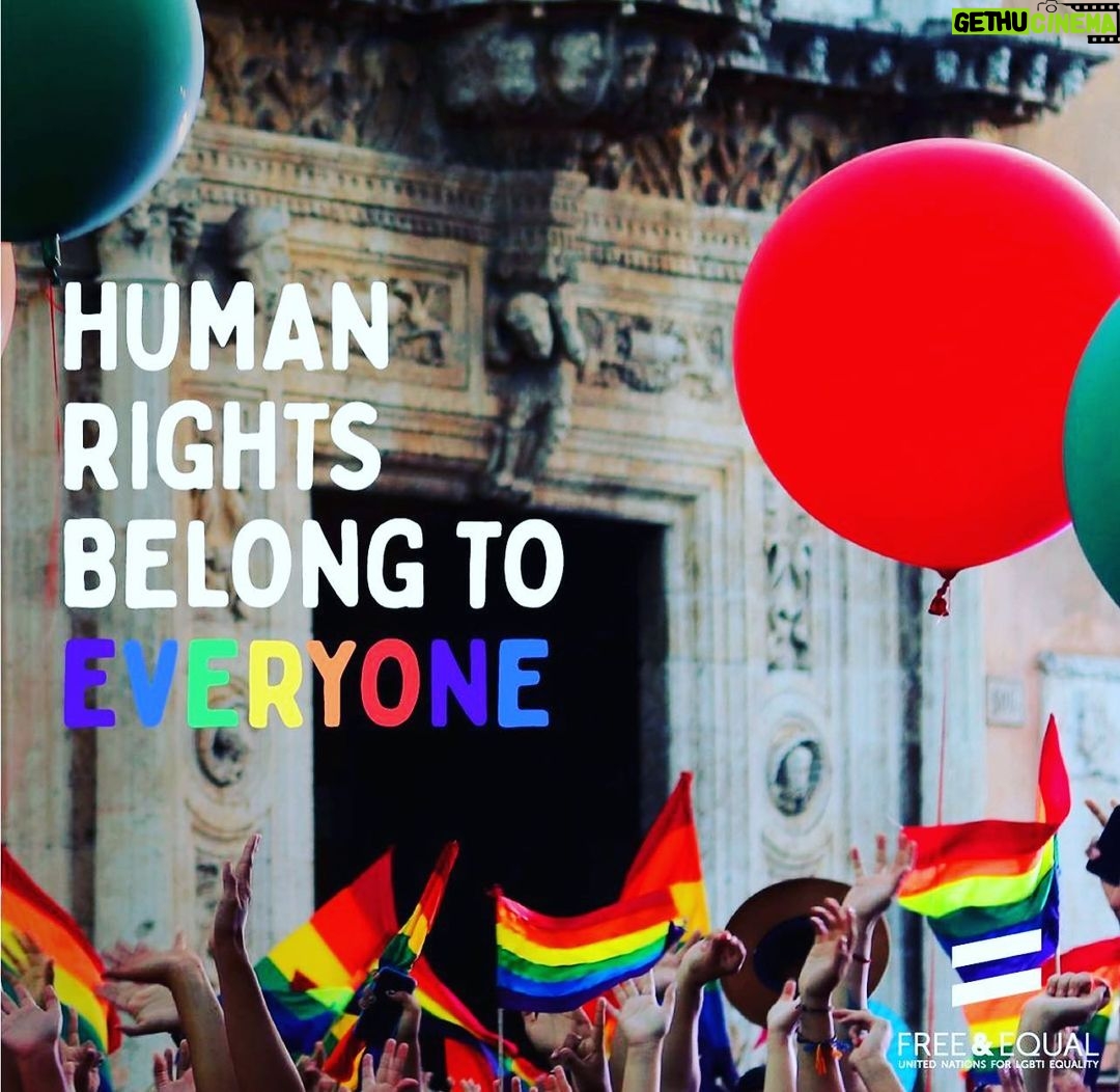 Aidan Gallagher Instagram - Happy Pride Month! Equal rights are human rights! #equality #love #pride Seattle, Washington
