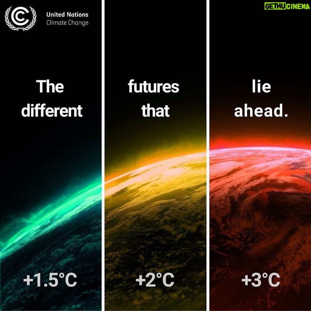 Aidan Gallagher Instagram - The difference between 1.5°C, 2°C or 3°C average global warming can sound marginal. But, in fact, these temperature rises represent vastly different scenarios for the future. The frequency of disasters, the survival of plants and animals, the spread of diseases, the stability of our global climate system and - ultimately - the possibility for humanity to survive on this planet hinge on these few degrees. We still have a chance to meet the 1.5°C goal of the #ParisAgreement. We can still protect ourselves from the worst climate impacts and begin to shape a healthier future. But we are rapidly approaching irreversible climate tipping points. This is why next month's climate conference #COP26 is so important for the global fight against the climate emergency. Countries must commit to urgent, ambitious and increased #ClimateAction. Regram: @unclimatechange #GenerationRestoration #ItsPossible #ActNow Los Angeles, California