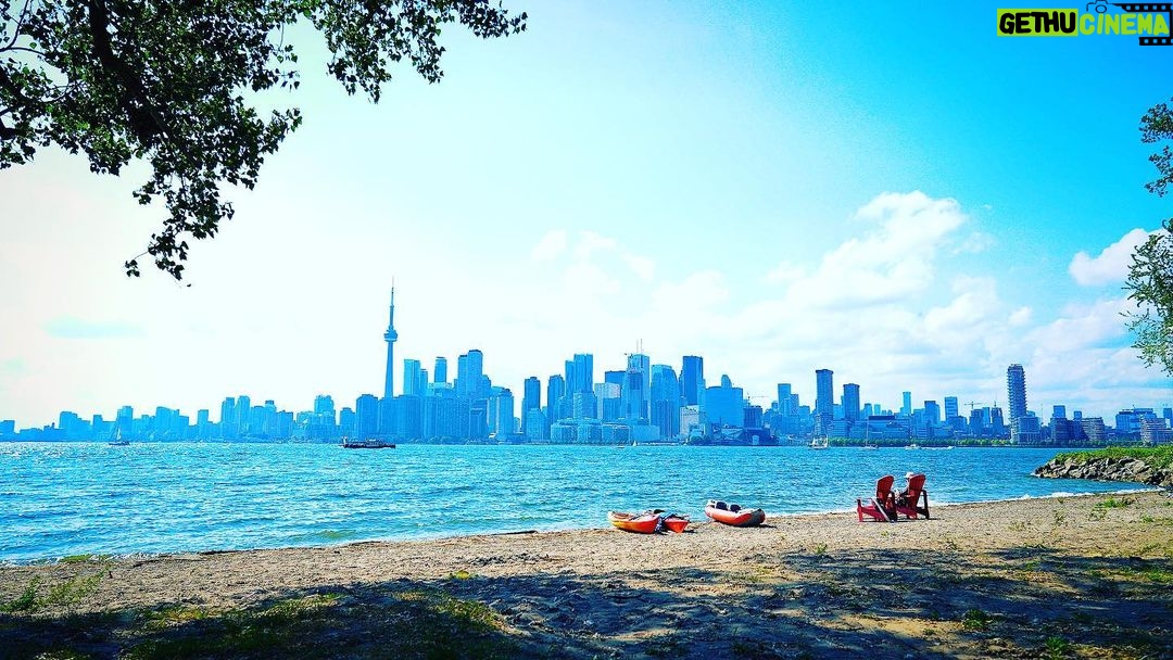 Aidan Gallagher Instagram - Thank you Toronto for creating such amazing parks and bike paths to explore! All cities should create safe places to bike and relax and picnic. Toronto, Ontario