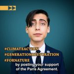 Aidan Gallagher Instagram - This is personal for me. Make it personal for you. Help our planet and our future by spreading the word with reposting this video to show your support of the Paris Climate Agreement along with the hashtags #ClimateAction #GenerationRestoration #ForNature and please comment once you’ve done that. Thank you! @unitednations @unep ♻️🕊🦍🐋🌦🌍🌊♥️⌛️🍋🌳 Toronto, Ontario