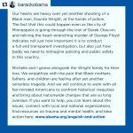 Aidan Gallagher Instagram - #Repost @barackobama ・・・ Our hearts are heavy over yet another shooting of a Black man, Daunte Wright, at the hands of police. It’s important to conduct a full and transparent investigation, but this is also a reminder of just how badly we need to reimagine policing and public safety in this country. You can find resources and ways to help here: obama.org/anguish-and-action