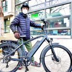 Aidan Gallagher Instagram - My favorite ELECTRIC bike shop in Toronto! @amegoev ⚡️The future is electric⚡️ And I love my new bike! 🔋Not a paid endorsement🔋 Thank you @virginia.block for promoting clean transportation♻️ Amego Electric Vehicles