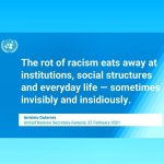 Aidan Gallagher Instagram – @antonioguterres calls on the Human Rights Council to fight for racial justice. #FightRacism #StandUp4HumanRights Toronto, Ontario