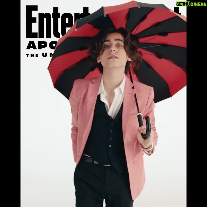 Aidan Gallagher Instagram - @entertainmentweekly cover! ☂️