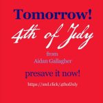Aidan Gallagher Instagram - My new single “4th of July” releases TOMORROW! Presave it now: https://snd.click/4thofJuly