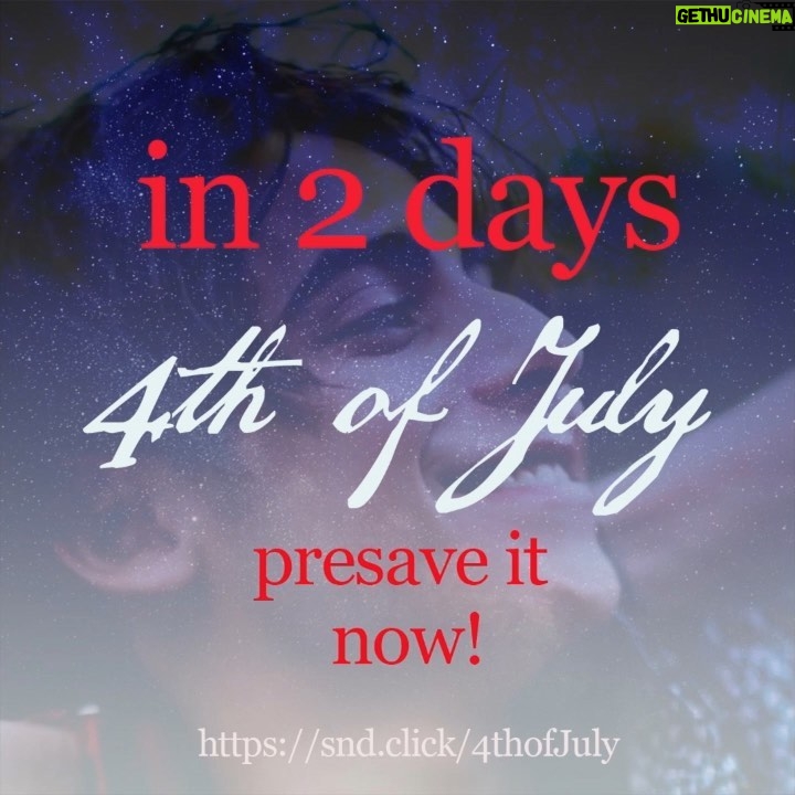 Aidan Gallagher Instagram - My new single “4th of July” releases this Friday! Presave it now: https://snd.click/4thofJuly