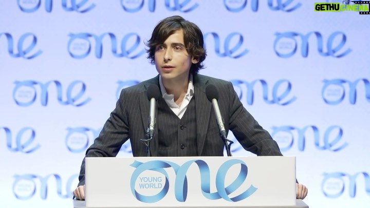 Aidan Gallagher Instagram - One Young World conference in Belfast! #OYW23 Bainbridge Island, Washington