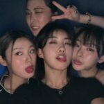 Aiki Instagram - 숲파샤이~스우퍄사이🕶🖤 사랑해 스우파 전우애. #SWF . At party of holybang #FTF @__honey.j__ @play_holybang 이제야 말하는데,스우파1등 배아프지만 멋있어서사랑해.