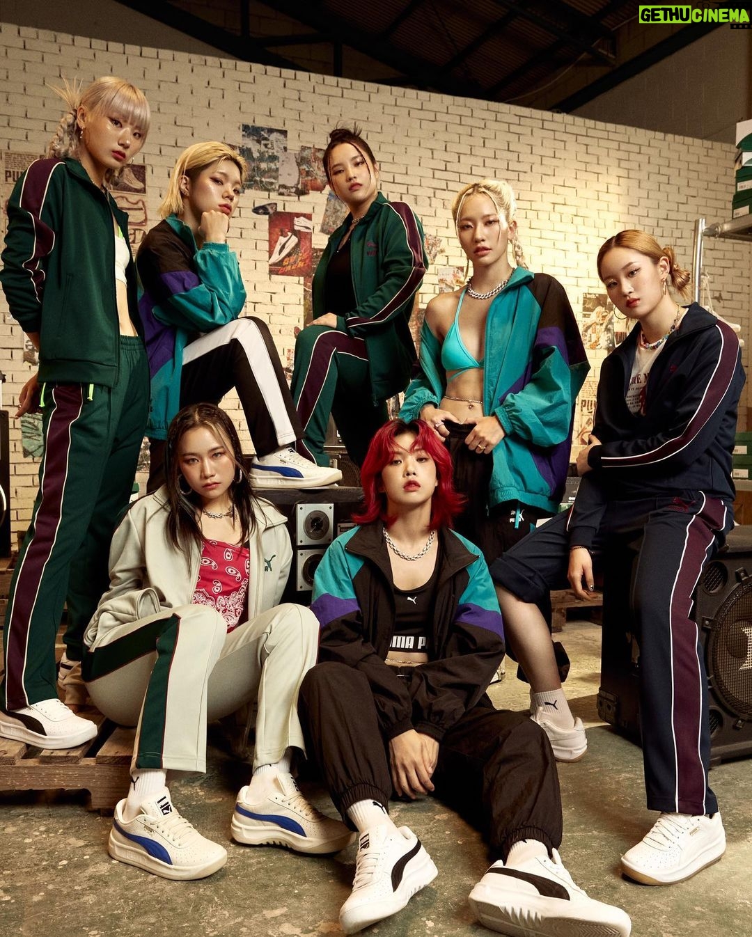 Aiki Instagram - PUMA + HOOK = 🔥 With #GV style! Design by @puma_kr & @hook_realbeat
