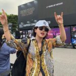 Aiki Instagram - 나의 별 @brunomars ⭐️ I'll love and support him forever. For a day, I wanted to spend it as cool as Bruno Mars! ㅋㅋㅋㅋㅋㅋ Thank you for coming to Korea❤️ #브루노마스팬올림