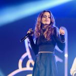 Aima Baig Instagram – Had an amazing time performing for @eighteenpk 
Whattay cozy positive and intimate crowd it was w an amazing stage. Looking forward to more events like this happening in our country 🫡✨🎸🤘 Islamabad, Pakistan