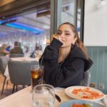 Aima Baig Instagram – Literally 6 of me but tbh, i never took that “food picture” before diggin in. If you know about food, you know it was a Bruschetta looking at the amount of tomatoes in my plate. 

Been gathering the energy to slowly start posting again 😴🥱