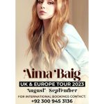 Aima Baig Instagram - Tour starting. Cant wait to see yall 💕 Dates coming soon @alirana787 @emediacompany @moon_younus