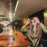 Aima Baig Instagram – I wore heels, got dressed up, put on some makeup, hair game still zero but posting em all since it was too difficult to decide which ones to go for 🤷‍♀️ 

I could have just insert “sushi night” as a caption, but i took the worst possible picture of the food so urm… yeah.