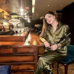 Aima Baig Instagram – I wore heels, got dressed up, put on some makeup, hair game still zero but posting em all since it was too difficult to decide which ones to go for 🤷‍♀️ 

I could have just insert “sushi night” as a caption, but i took the worst possible picture of the food so urm… yeah.