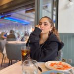Aima Baig Instagram – Literally 6 of me but tbh, i never took that “food picture” before diggin in. If you know about food, you know it was a Bruschetta looking at the amount of tomatoes in my plate. 

Been gathering the energy to slowly start posting again 😴🥱
