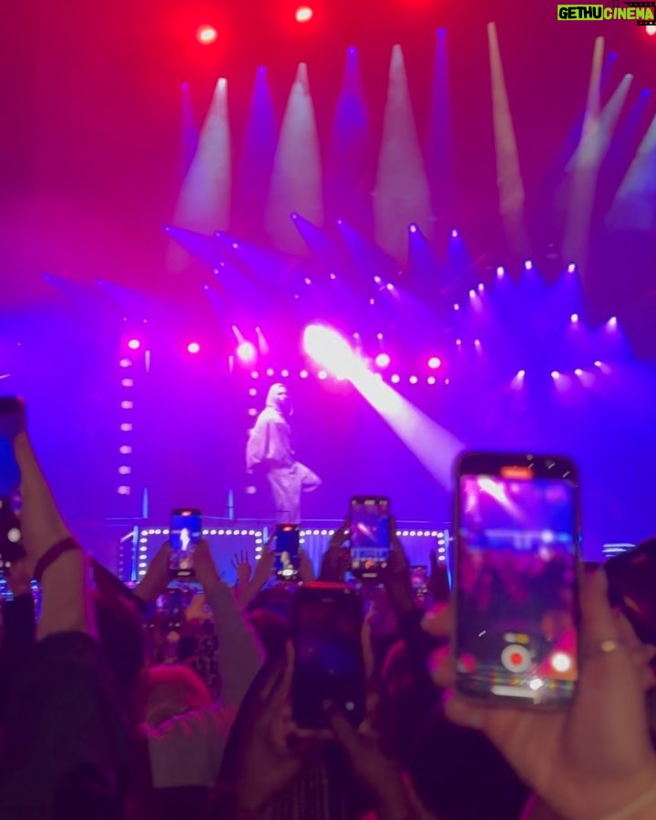 Aima Baig Instagram - So before Ramadan, i went to london to attend Chris Brown’s concert. It was always on my bucket list to hear him sing live, i grew up listening to his music so it was def a magical experience and ofc super grateful for the company i had, Cheers to this guy for being there w me at the concert after my brother and my friend Lily ditched me last moment. Even though we both know… you aint a breezy fan AT ALL. Lol Long story short, we were all “UNDER THE INFLUENCE” IYKYK 🤷♀️ London O2 Arena
