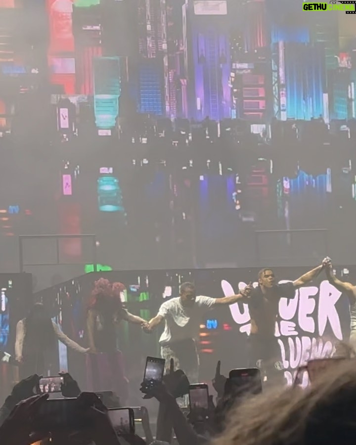 Aima Baig Instagram - So before Ramadan, i went to london to attend Chris Brown’s concert. It was always on my bucket list to hear him sing live, i grew up listening to his music so it was def a magical experience and ofc super grateful for the company i had, Cheers to this guy for being there w me at the concert after my brother and my friend Lily ditched me last moment. Even though we both know… you aint a breezy fan AT ALL. Lol Long story short, we were all “UNDER THE INFLUENCE” IYKYK 🤷♀️ London O2 Arena