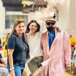 Aima Baig Instagram - Us at @mashionbazaar by @mashionpk I had alot of fun. Food, fits, people it was all just very cozy 💕 Once again congrats to @alixeeshantheaterstudio on building this huge empire. Keep making us more proud 🥹