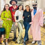 Aima Baig Instagram - Us at @mashionbazaar by @mashionpk I had alot of fun. Food, fits, people it was all just very cozy 💕 Once again congrats to @alixeeshantheaterstudio on building this huge empire. Keep making us more proud 🥹