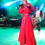 Aima Baig Instagram - A little late to post these - and yet there are still so many videos and pictures from that night in Dubai. Might be uploading those aswell 🤔 I had the best time performing for @ismmartgroupofficial Whattay malangi crowd it was 🔥❤️ P.s another clothing piece “the Red latex coat” i’m totes obsessed w 🙃🥹 Dubai, United Arab Emirates