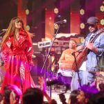 Aima Baig Instagram - A little late to post these - and yet there are still so many videos and pictures from that night in Dubai. Might be uploading those aswell 🤔 I had the best time performing for @ismmartgroupofficial Whattay malangi crowd it was 🔥❤️ P.s another clothing piece “the Red latex coat” i’m totes obsessed w 🙃🥹 Dubai, United Arab Emirates