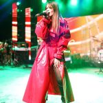Aima Baig Instagram - A little late to post these - and yet there are still so many videos and pictures from that night in Dubai. Might be uploading those aswell 🤔 I had the best time performing for @ismmartgroupofficial Whattay malangi crowd it was 🔥❤️ P.s another clothing piece “the Red latex coat” i’m totes obsessed w 🙃🥹 Dubai, United Arab Emirates
