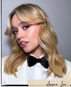 Aimee Lou Wood Instagram - Thank you for the nomination @bifa_film and the really inspiring and galvanising evening. Didn’t win but did get @glenn_kitson ‘d so… Swings and roundabouts. AND THE LOOK ❤️ @leithclark @sarahillmakeup @bjornkrischker @miumiu