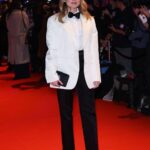 Aimee Lou Wood Instagram - Thank you for the nomination @bifa_film and the really inspiring and galvanising evening. Didn’t win but did get @glenn_kitson ‘d so… Swings and roundabouts. AND THE LOOK ❤️ @leithclark @sarahillmakeup @bjornkrischker @miumiu