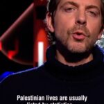 Aimee Lou Wood Instagram - End the dehumanisation. Ramsey Nasr is an actor, writer and son of a Palestinian father and Dutch mother and he spoke beautifully on @khalidensophie .