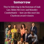 Aimee Lou Wood Instagram - Ian Charleson awards 2022 ✨ The amazing @gloriaobianyo and @lornmacdonald got first and third prize and I got second. Congrats to all the beautiful honourees @annabananamartin @norahlopezholden94 @bekahhakeb @bakertm @yoshizare @jonathantaiwoajayi ✨ The awards are in memory of the wonderful Ian Charleson. Playing Sonya meant so much to me so to receive this special thing is 🥰🥺. National Theatre
