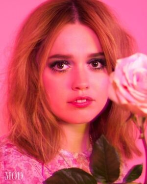 Aimee Lou Wood Instagram - Thank you for having me! @modmagazine 
Photographer: @josephsinclair ❤️❤️
Assistant : @stillsbyconnor 
Make Up: @emilywoodmakeup 
Hair : @shukeelhair 
Styling: @tillywheating 
Words: @thesandakin 
Best friend:  @stewiesinclair
