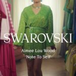 Aimee Lou Wood Instagram - You can always trust @swarovski to keep it lavish - even if you’re just nipping to the shop #Swarovski #revealyourfacets