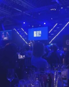 Aimee Lou Wood Instagram - Free the nipple… And the back. Also, I’ve just discovered these slo mo videos so bear with the spam. WELL DONE ON YOUR MUCH DESERVED WIN @shaunthomas97 💖 And @lollyadefope and @klayzeflaymz you were truly PERFECT. Loved hanging out with treasured sibling @asabopp