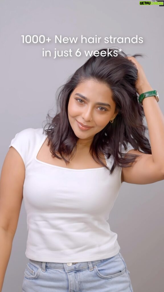 Aishwarya Lekshmi Instagram - My hair growth secret : Serioxyl advanced by L’Oréal Professionnel 💙