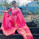 Aishwarya Rajesh Instagram - Always feels good when in saree ❤️❤️