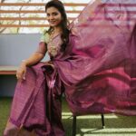 Aishwarya Rajesh Instagram - Life is a party, and my saree is the confetti ❤️ wearing @pashudh Photography @hariz_comrade Makeup @ananthmakeup Hairstyle @soniyarameshbabu_muah styling @navaa_rajkumar Blouse @malarvikrambridalcouture